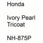 Preview: Honda, Ivory Pearl Tricoat, NH-875P.